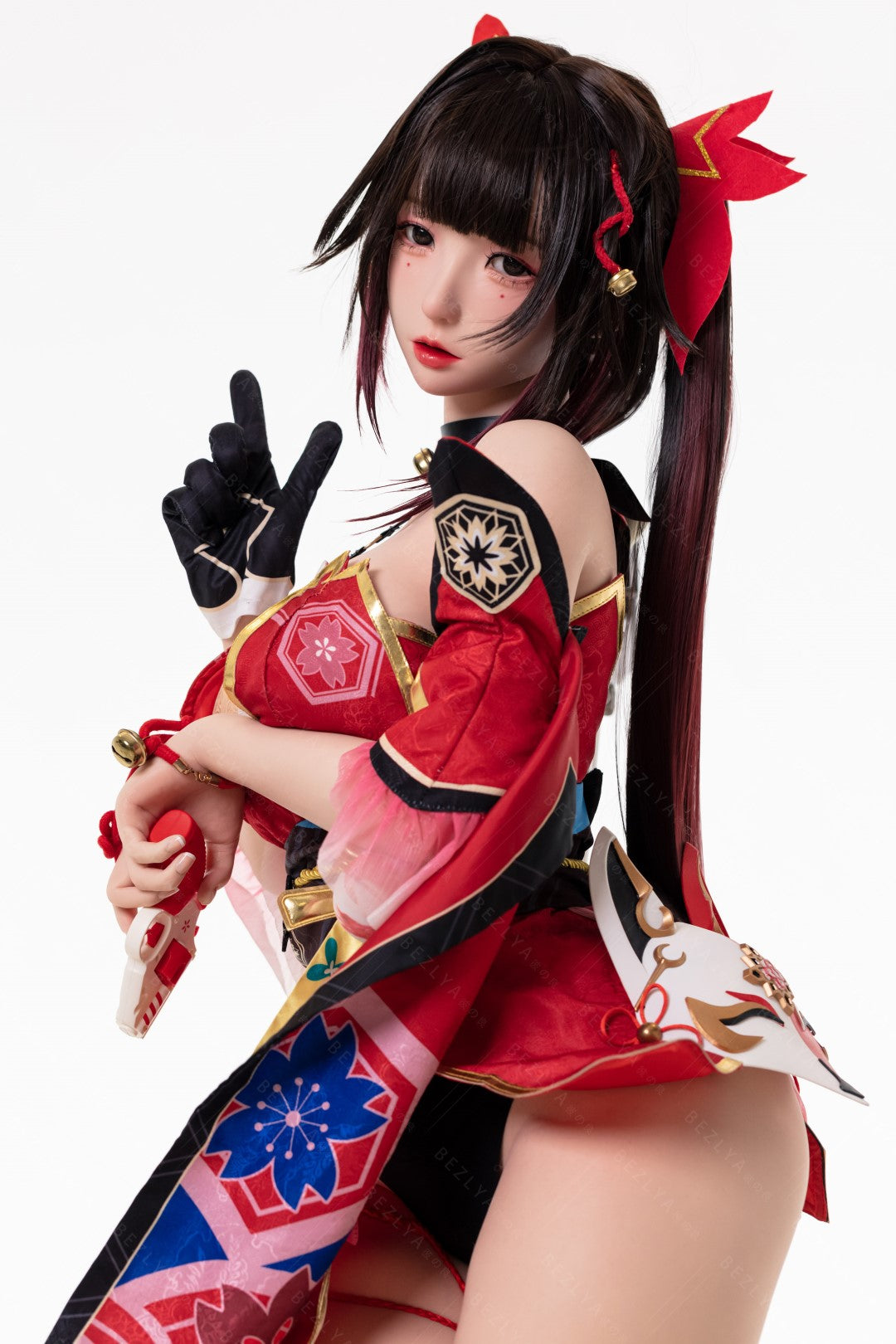 Glitrende sexdukke (Bezlya Doll 155 cm E-cup 2.2CF silikone)