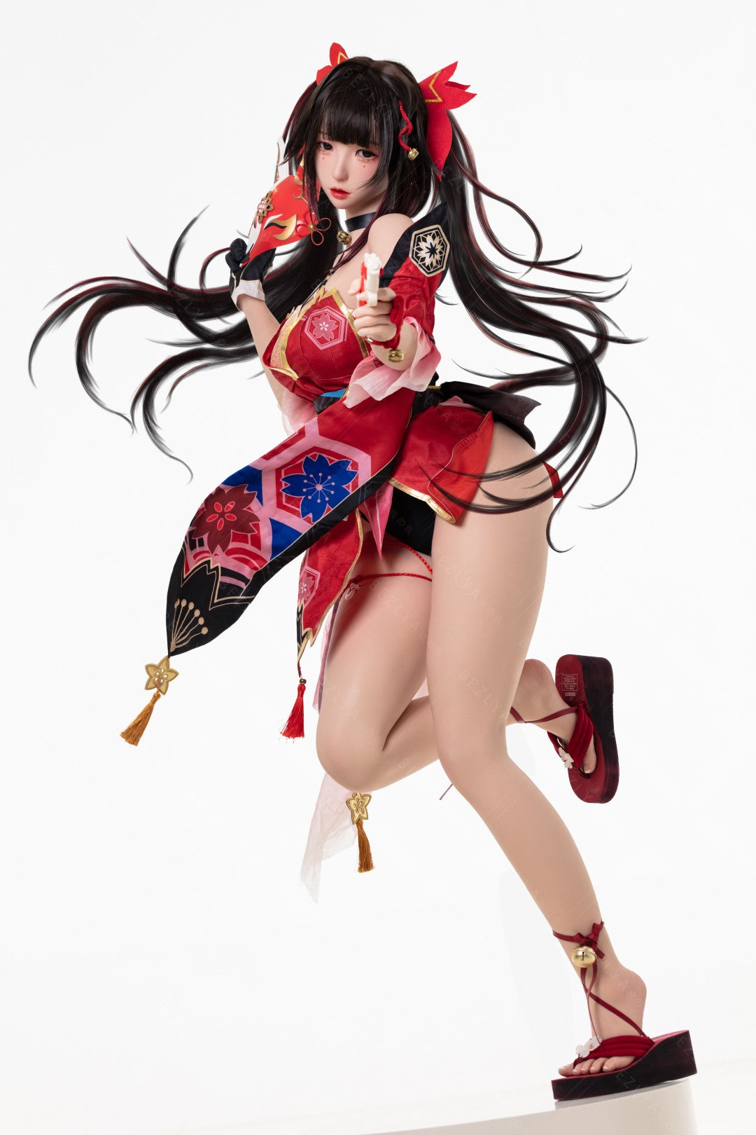 Glitrende sexdukke (Bezlya Doll 155 cm E-cup 2.2CF silikone)