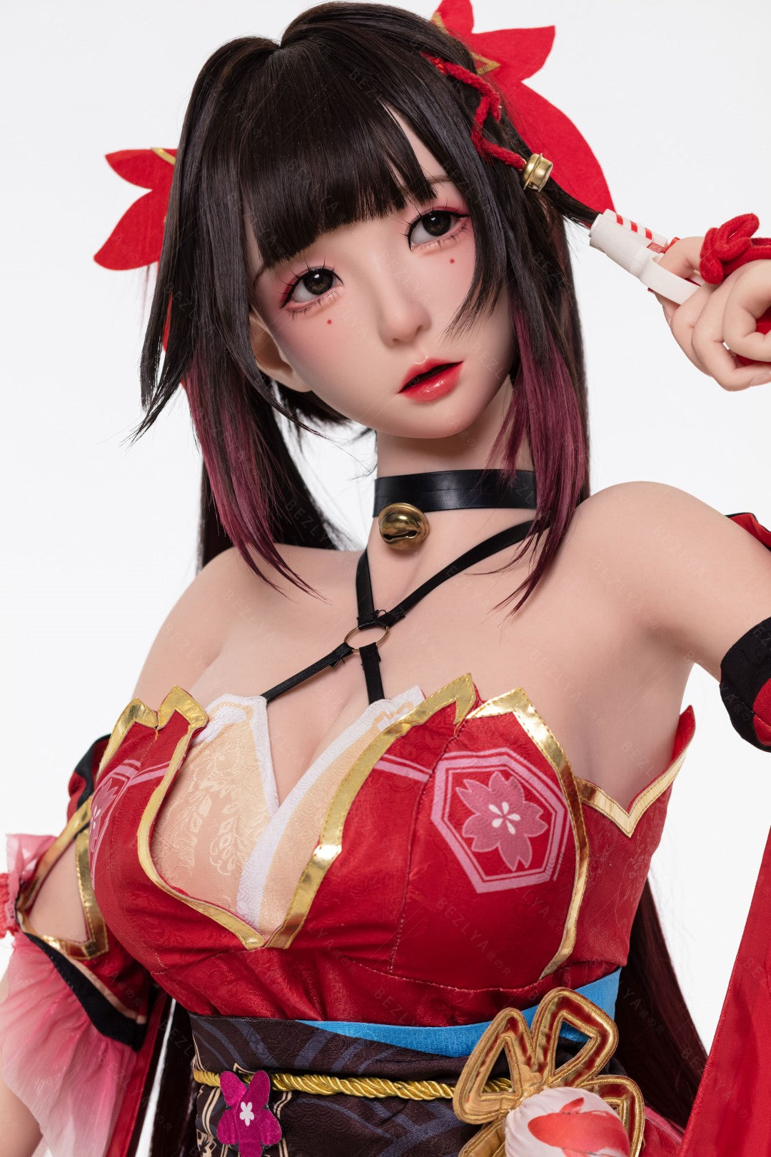 Glitrende sexdukke (Bezlya Doll 155 cm E-cup 2.2CF silikone)