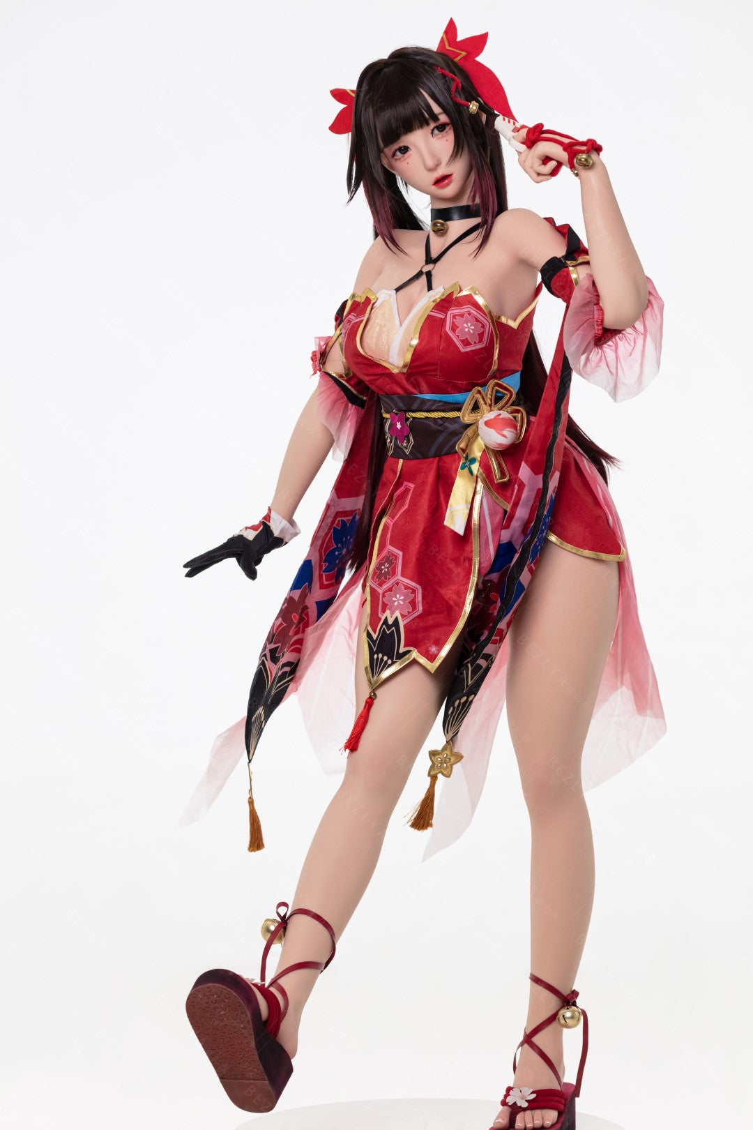 Glitrende sexdukke (Bezlya Doll 155 cm E-cup 2.2CF silikone)