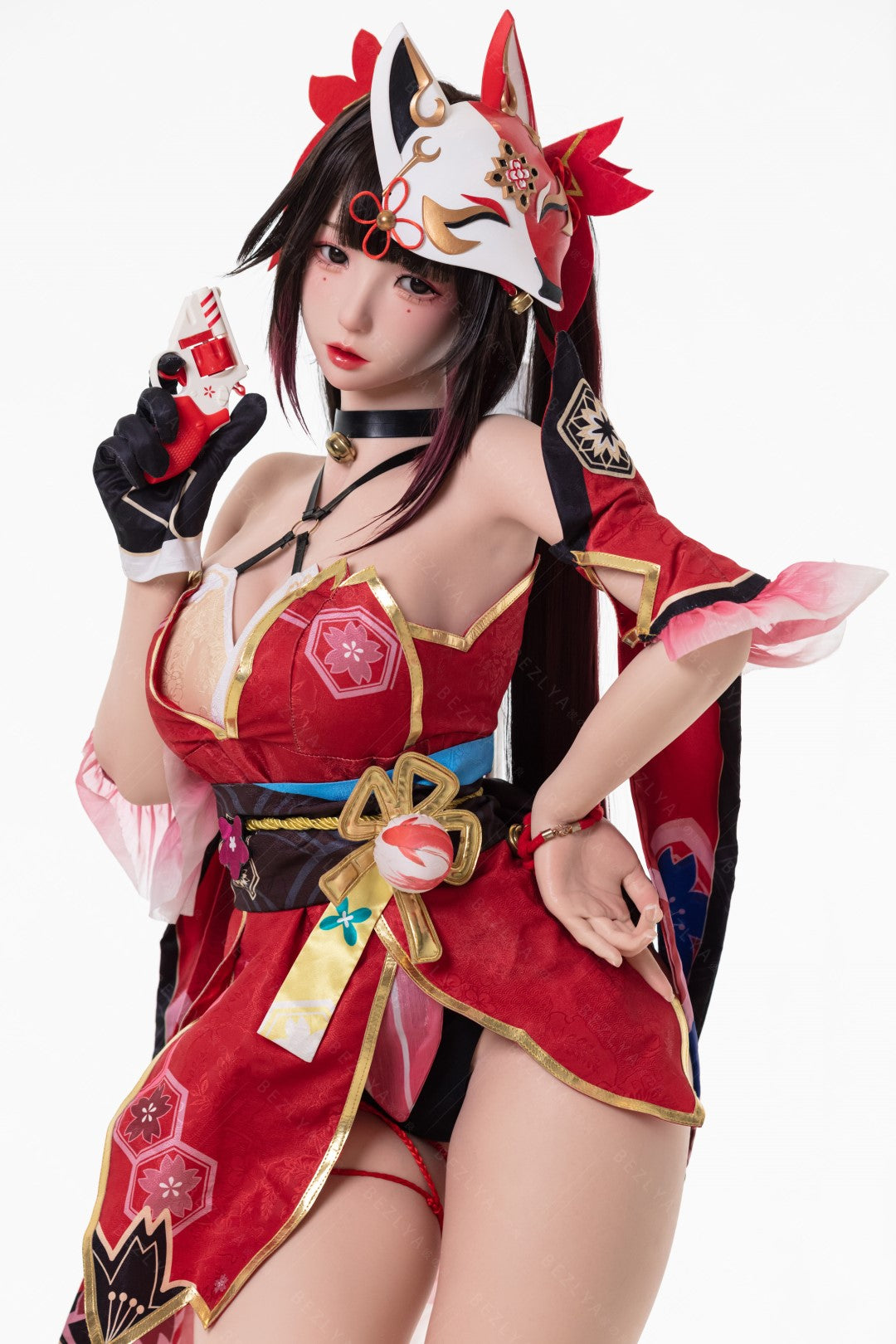 Glitrende sexdukke (Bezlya Doll 155 cm E-cup 2.2CF silikone)