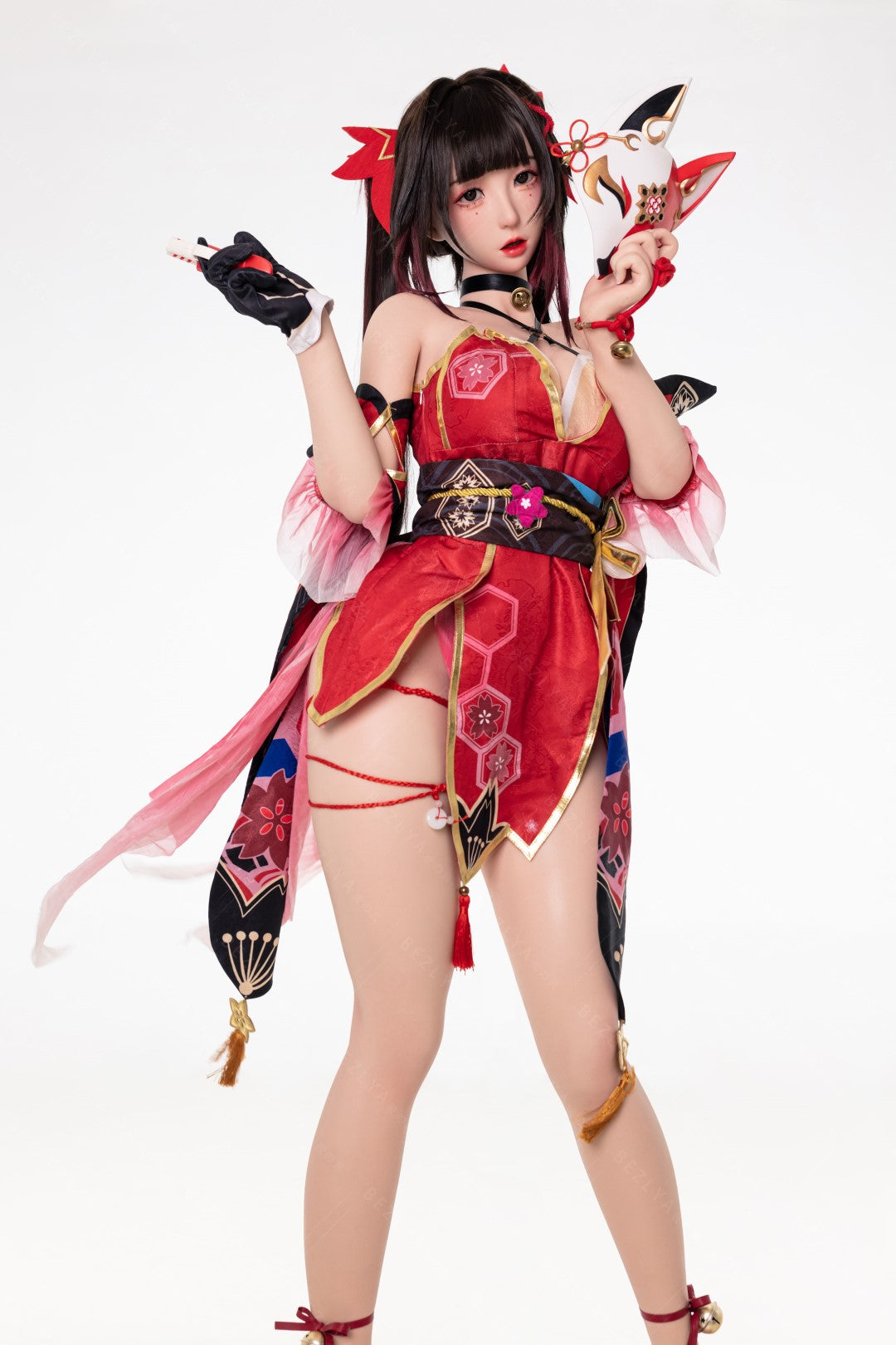 Glitrende sexdukke (Bezlya Doll 155 cm E-cup 2.2CF silikone)