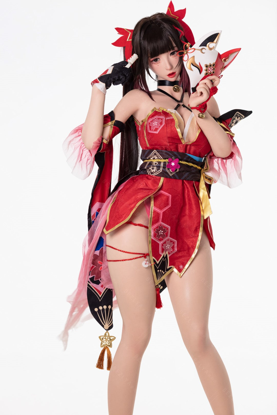 Glitrende sexdukke (Bezlya Doll 155 cm E-cup 2.2CF silikone)