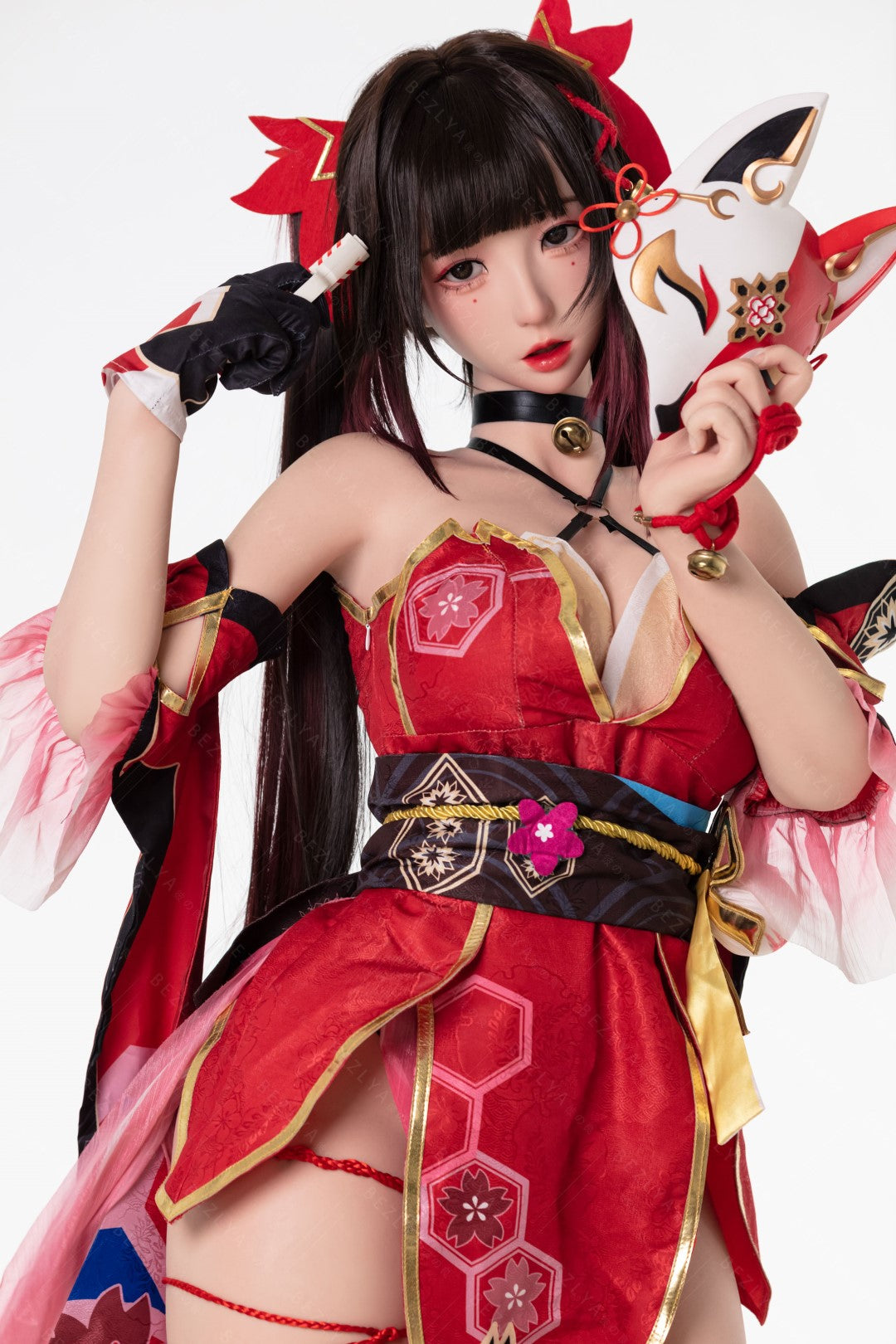 Glitrende sexdukke (Bezlya Doll 155 cm E-cup 2.2CF silikone)