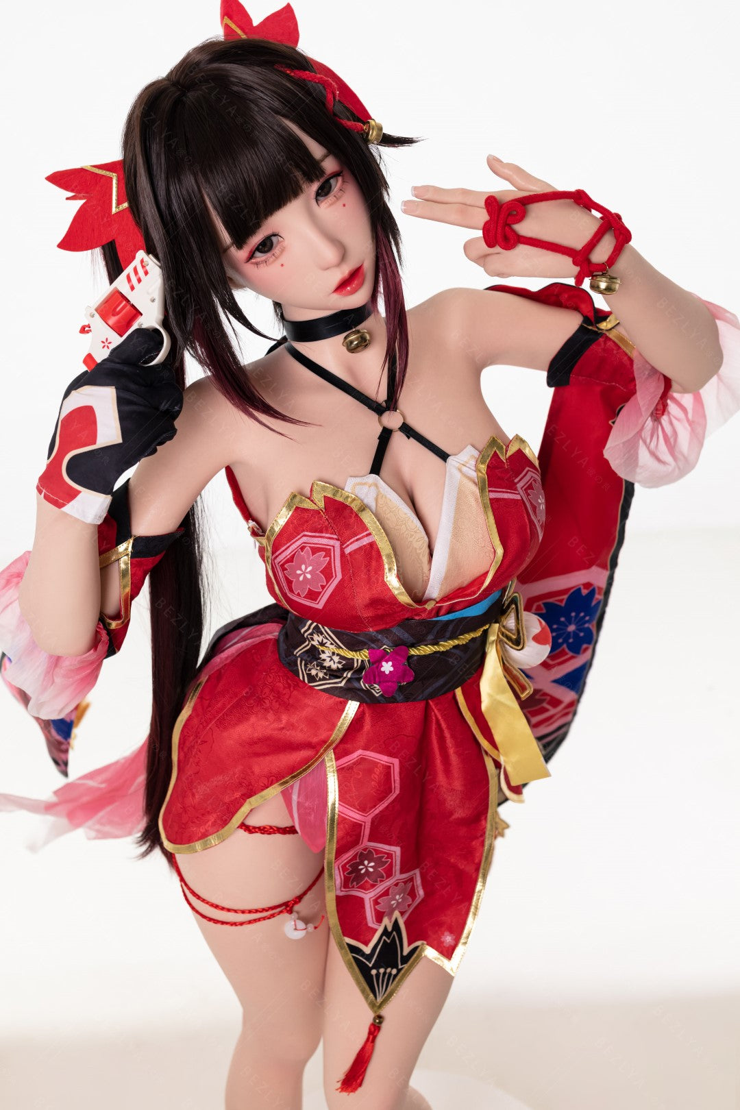 Glitrende sexdukke (Bezlya Doll 155 cm E-cup 2.2CF silikone)