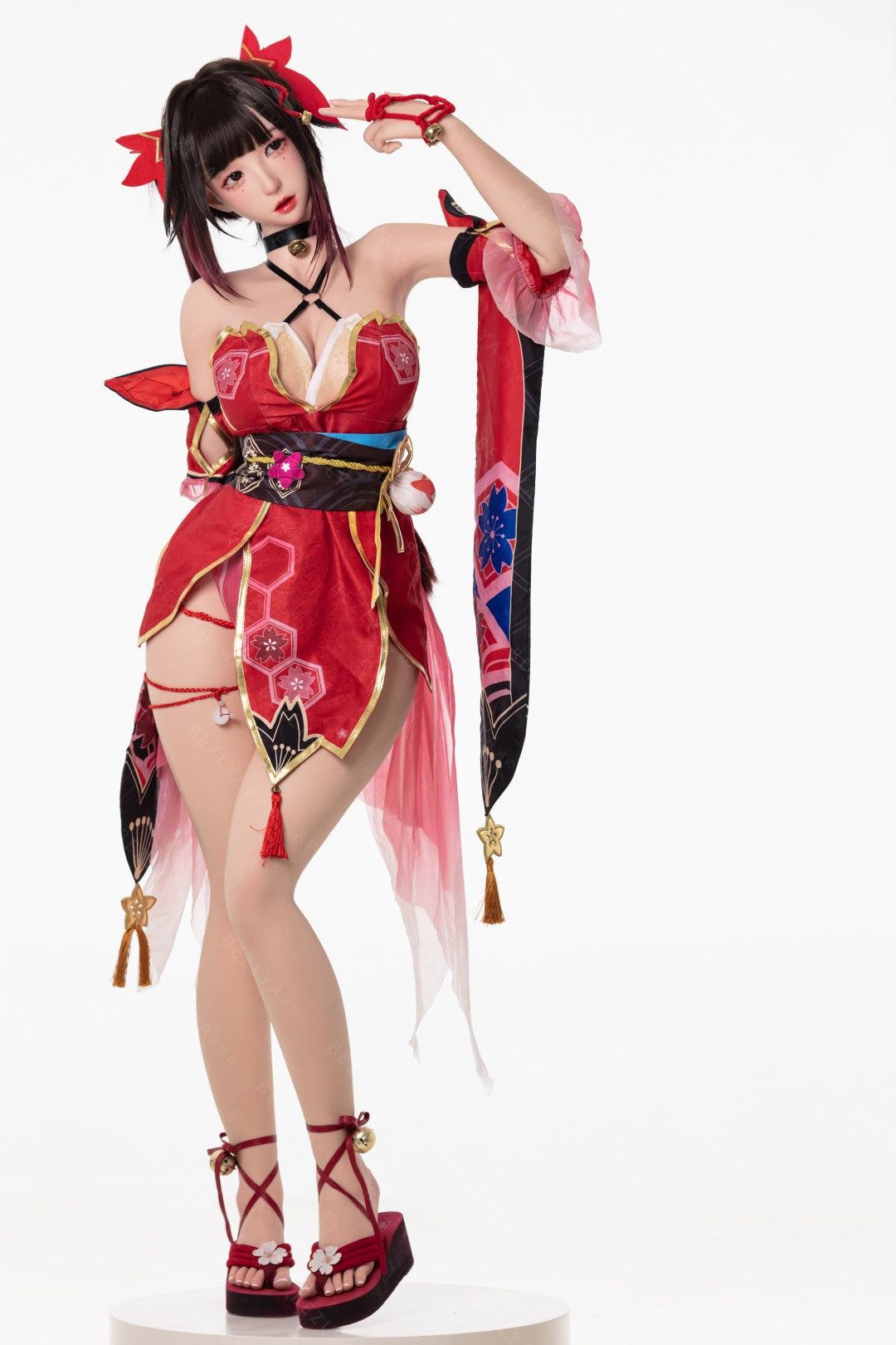 Glitrende sexdukke (Bezlya Doll 155 cm E-cup 2.2CF silikone)