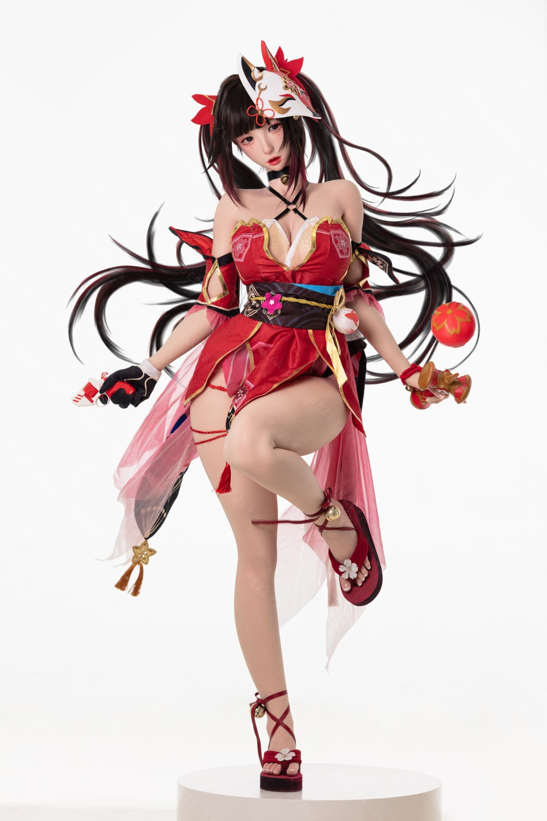 Glitrende sexdukke (Bezlya Doll 155 cm E-cup 2.2CF silikone)