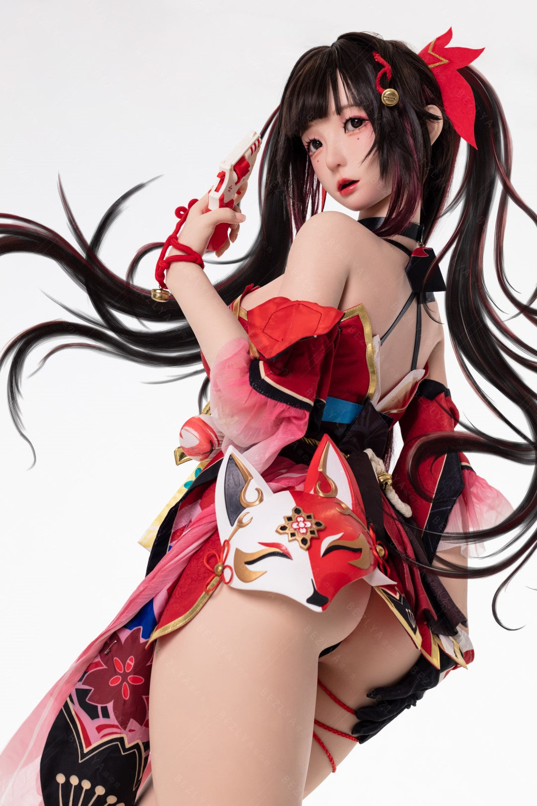 Glitrende sexdukke (Bezlya Doll 155 cm E-cup 2.2CF silikone)