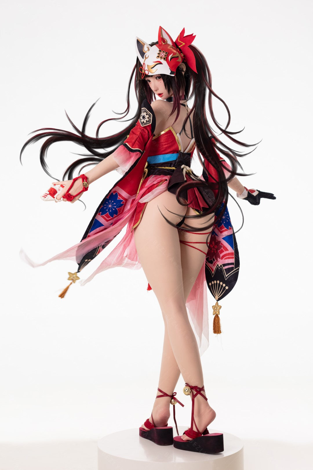 Glitrende sexdukke (Bezlya Doll 155 cm E-cup 2.2CF silikone)