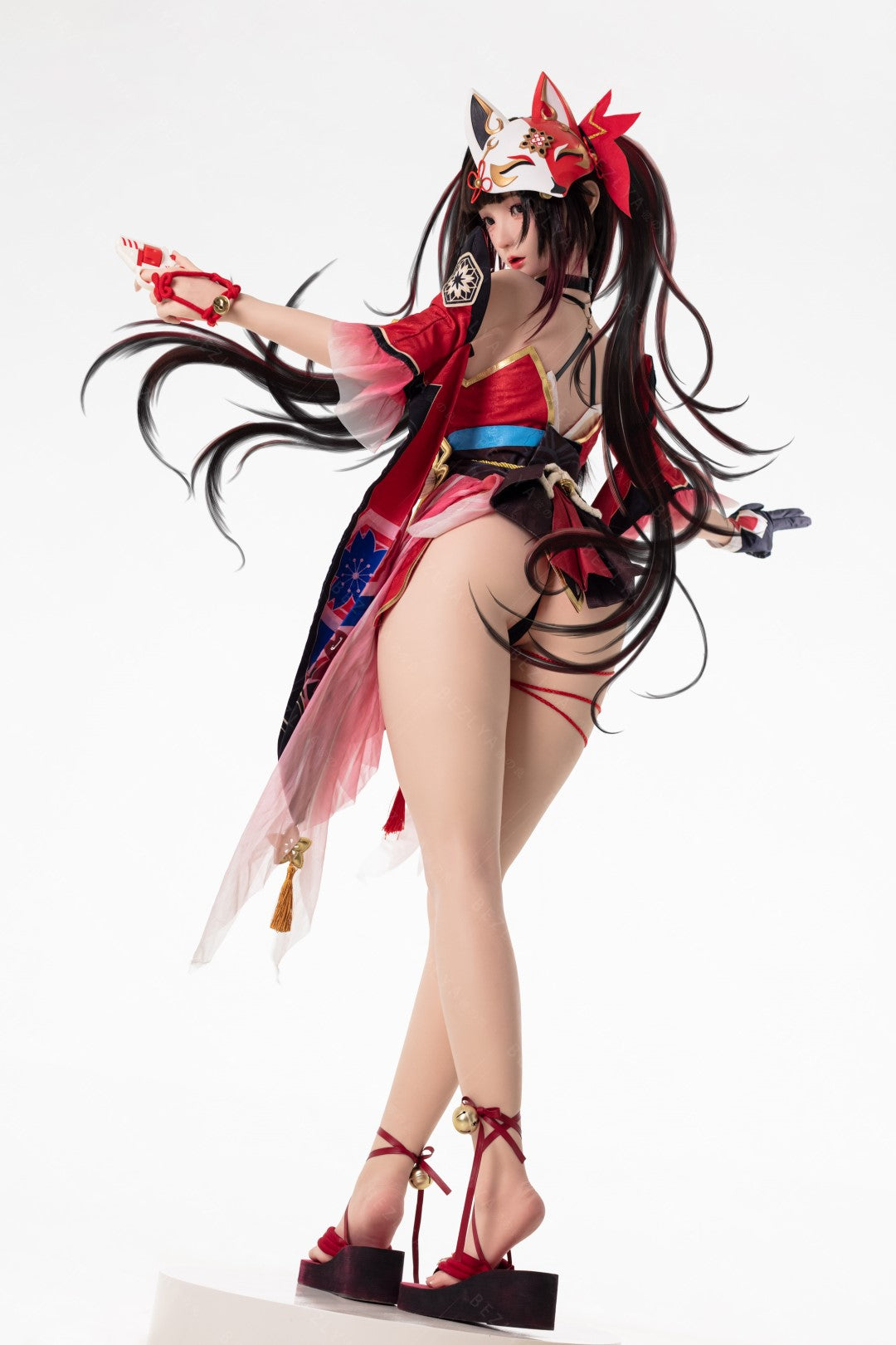 Glitrende sexdukke (Bezlya Doll 155 cm E-cup 2.2CF silikone)