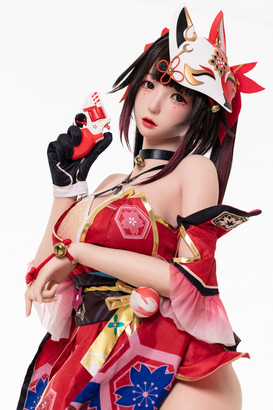 Glitrende sexdukke (Bezlya Doll 155 cm E-cup 2.2CF silikone)