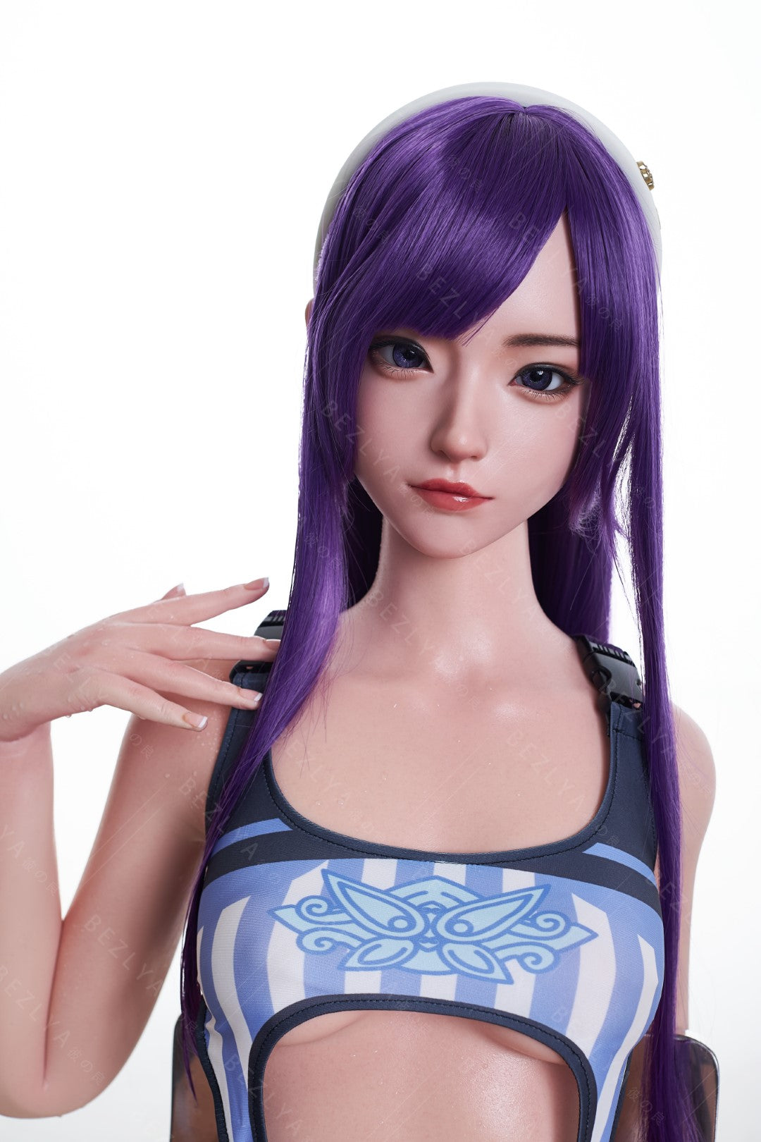 Bletilla sexdukke (Bezlya Doll 155 cm B-cup 2.1 silikone)
