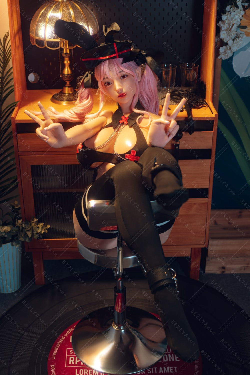 Bletilla sexdukke (Bezlya Doll 157 cm F-cup 2.2CF silikone)