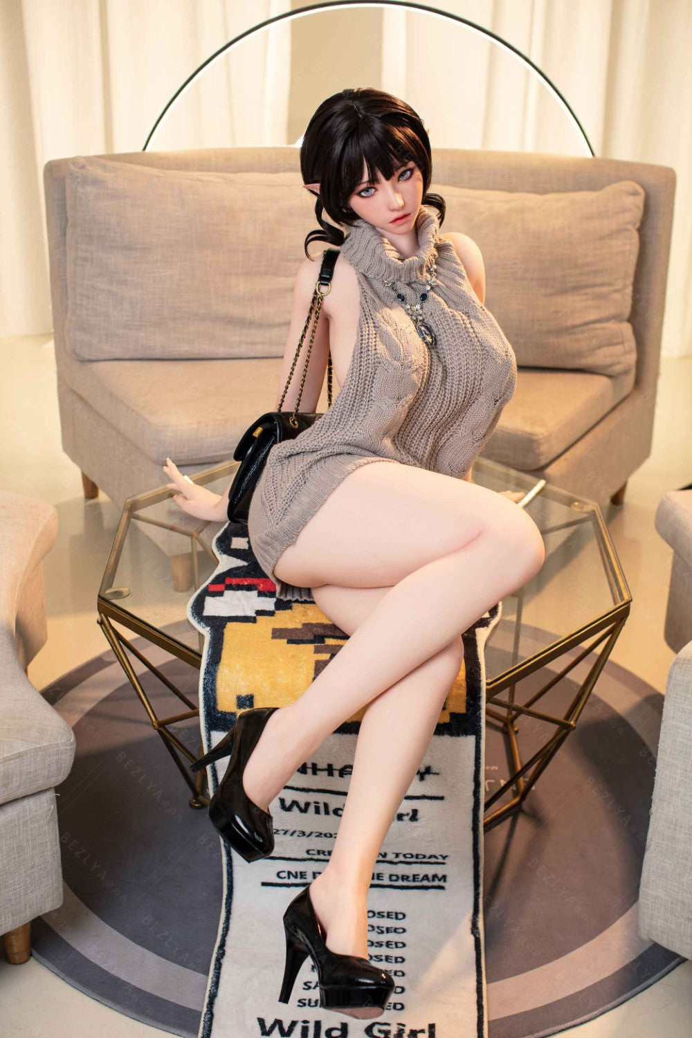 Calla sexdukke (Bezlya Doll 155 cm F-cup 2.0 TPE+silikone)