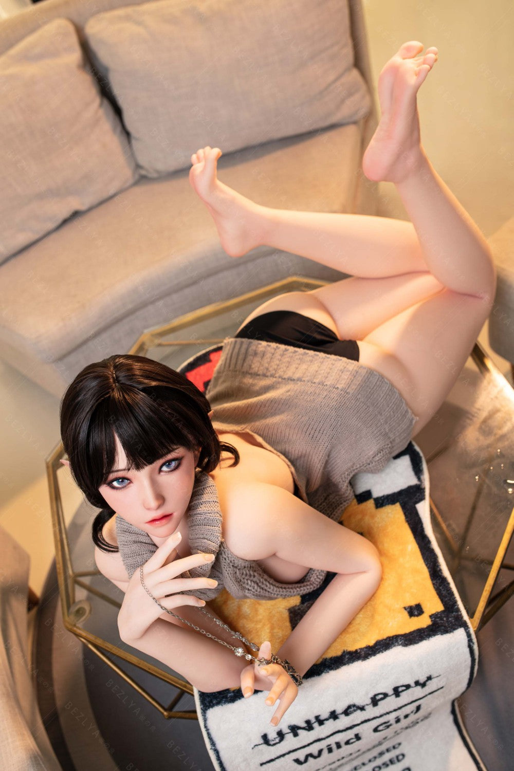 Calla sexdukke (Bezlya Doll 155 cm F-cup 2.0 TPE+silikone)