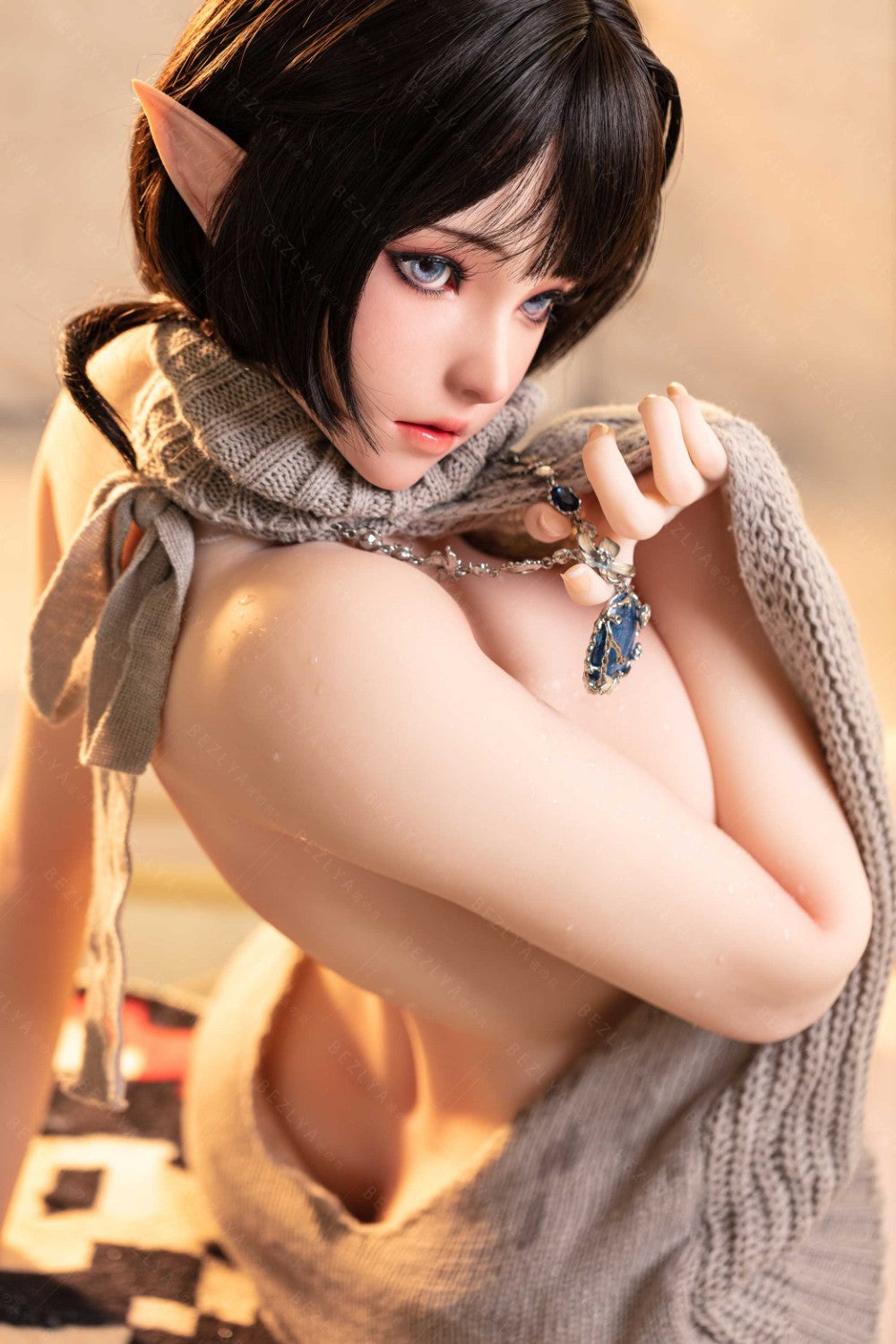 Calla sexdukke (Bezlya Doll 155 cm F-cup 2.0 TPE+silikone)