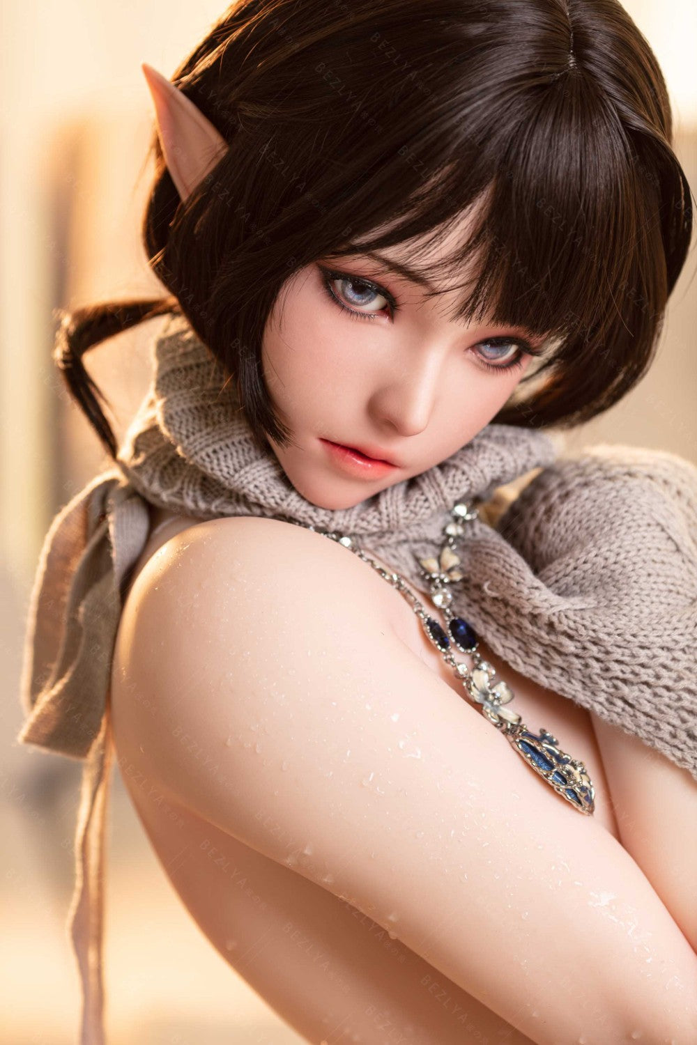 Calla sexdukke (Bezlya Doll 155 cm F-cup 2.0 TPE+silikone)