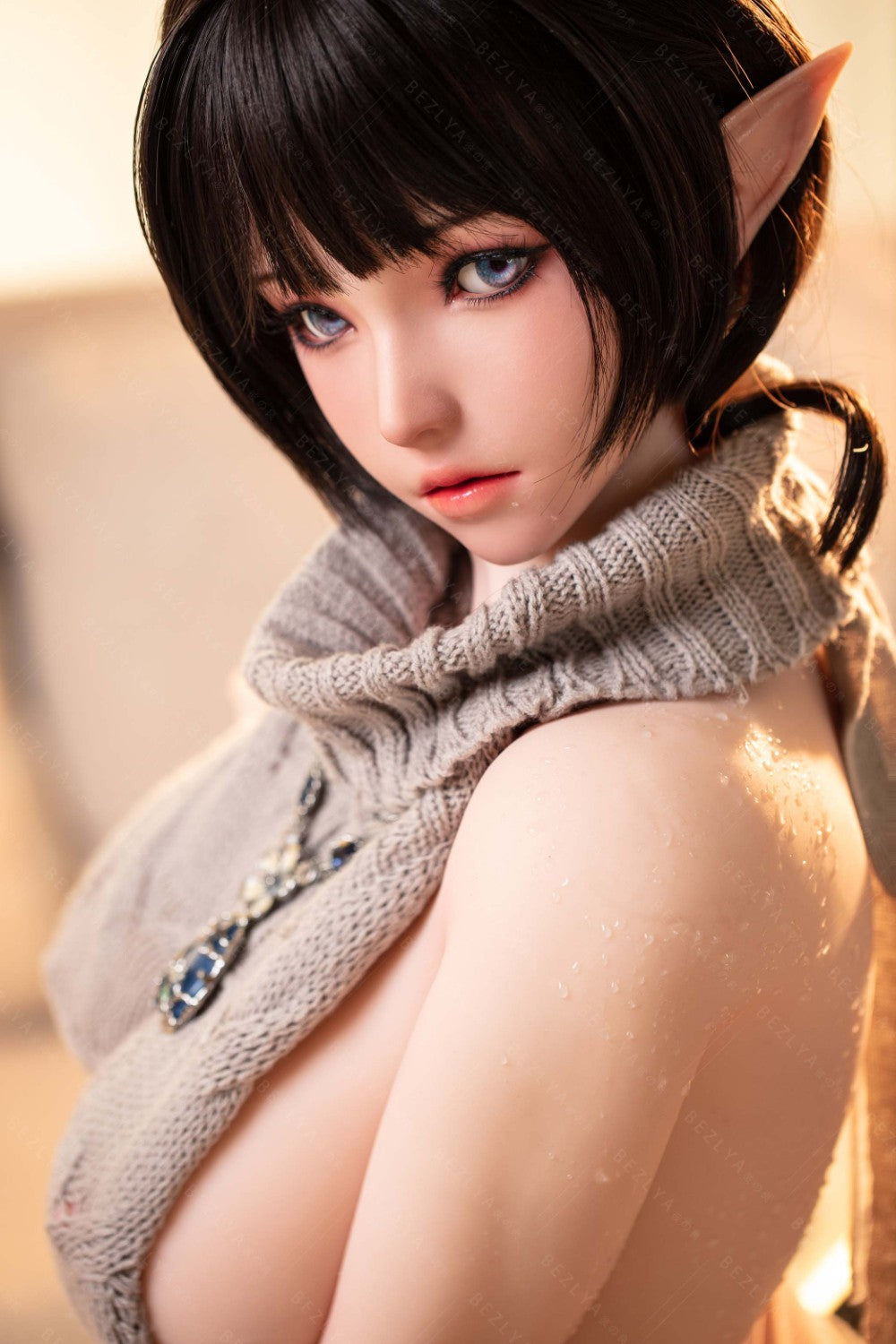 Calla sexdukke (Bezlya Doll 155 cm F-cup 2.0 TPE+silikone)