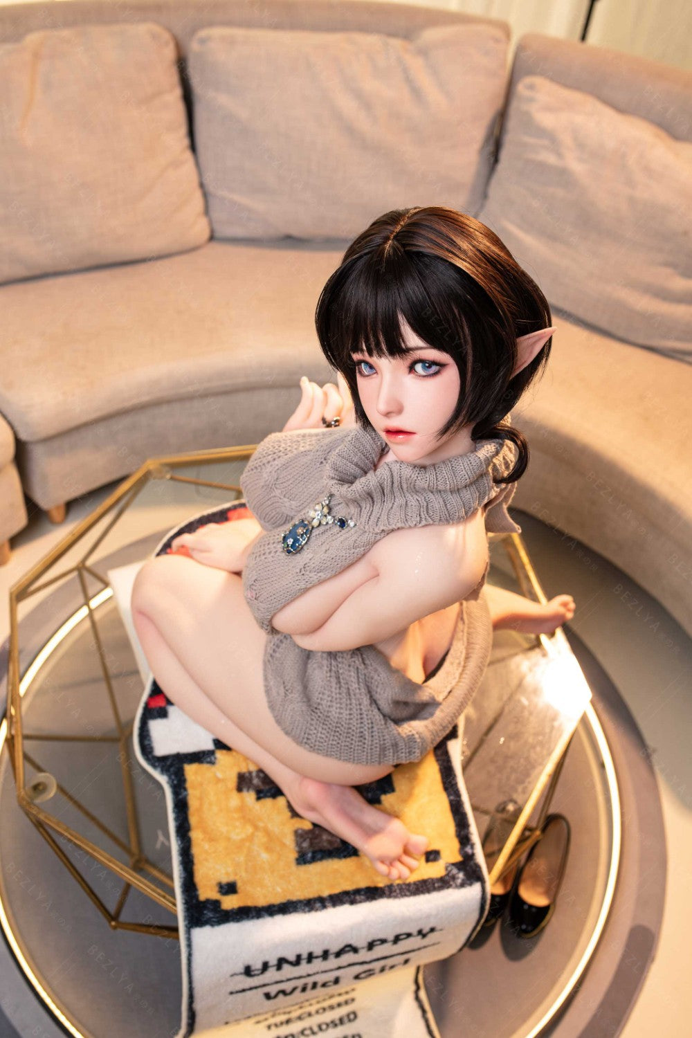 Calla sexdukke (Bezlya Doll 155 cm F-cup 2.0 TPE+silikone)