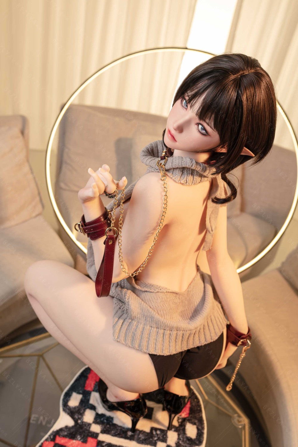 Calla sexdukke (Bezlya Doll 155 cm F-cup 2.0 TPE+silikone)