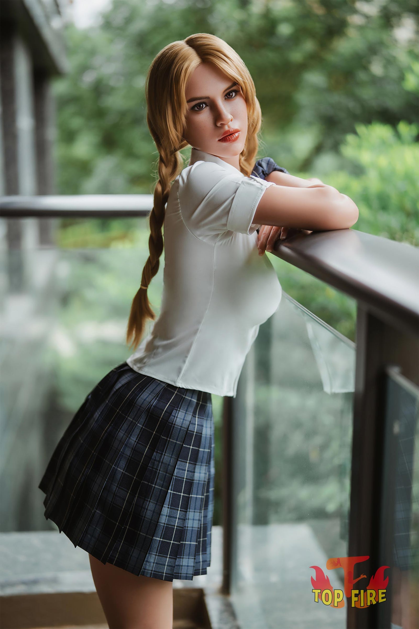 Chloe sexdukke (Top Fire Doll 170 cm E-cup T24 silikone)