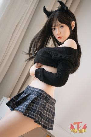 Ann sexdukke (Top Fire Doll 158 cm d-cup T10 silikone)
