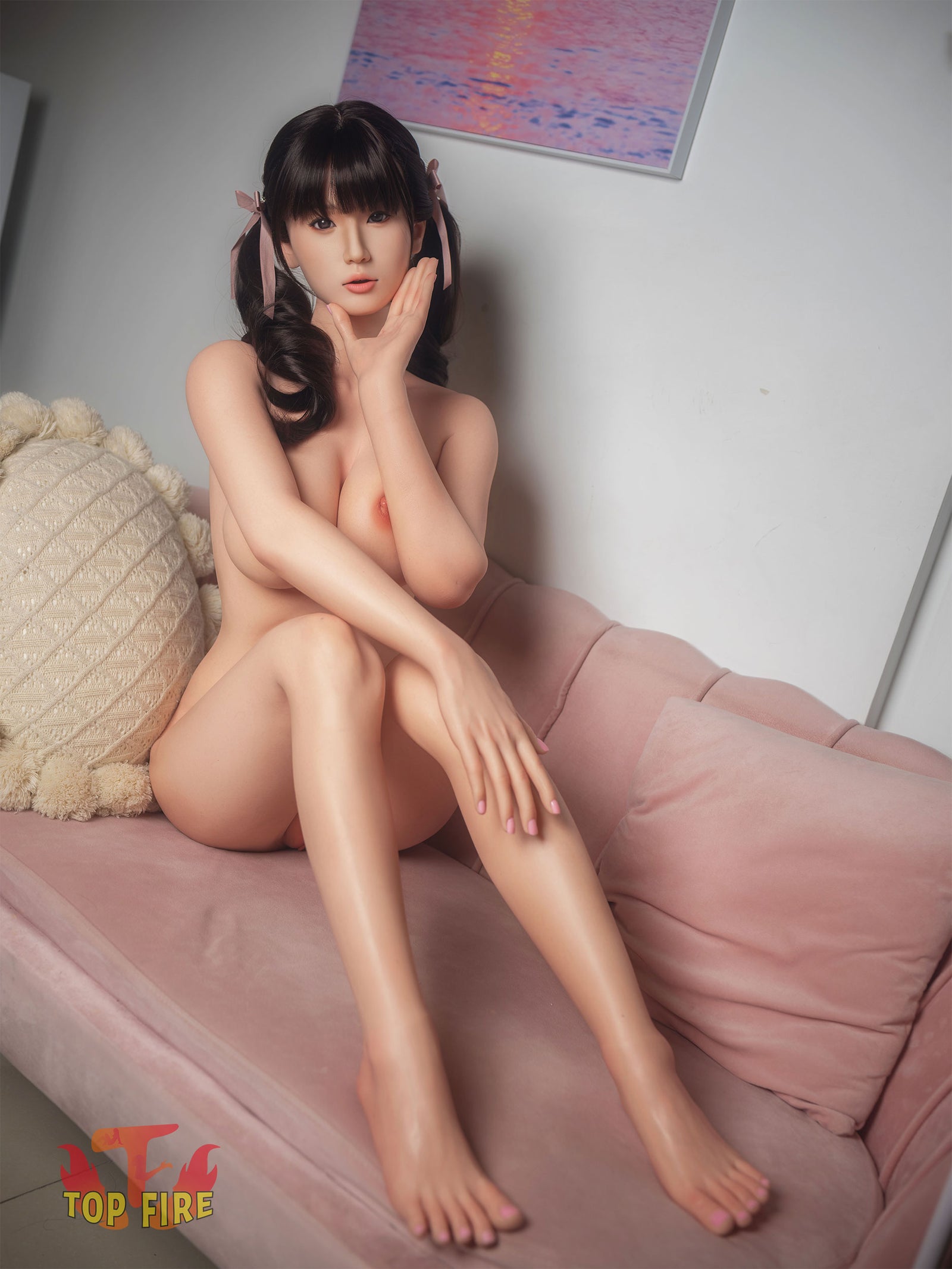 Esther sexdukke (Top Fire Doll 158 cm D-cup T29 silikone)