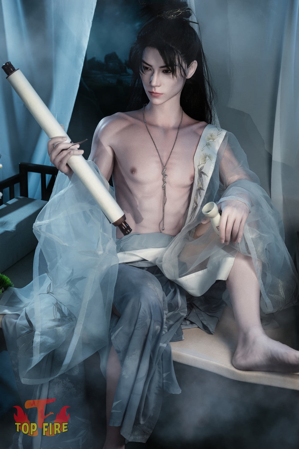 Max Manlig Sexdocka (Top Fire Doll 173cm T70 Silikon)