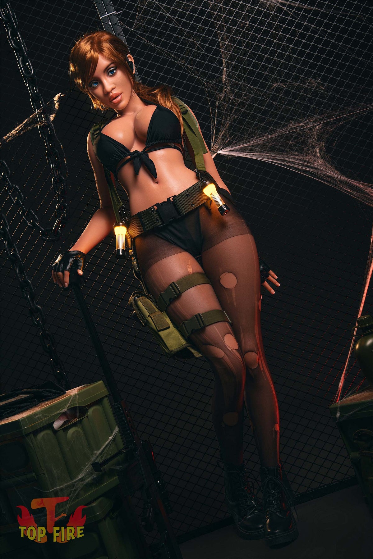 Hedy sexdukke (Top Fire Doll 163 cm G-cup T04 silikone)