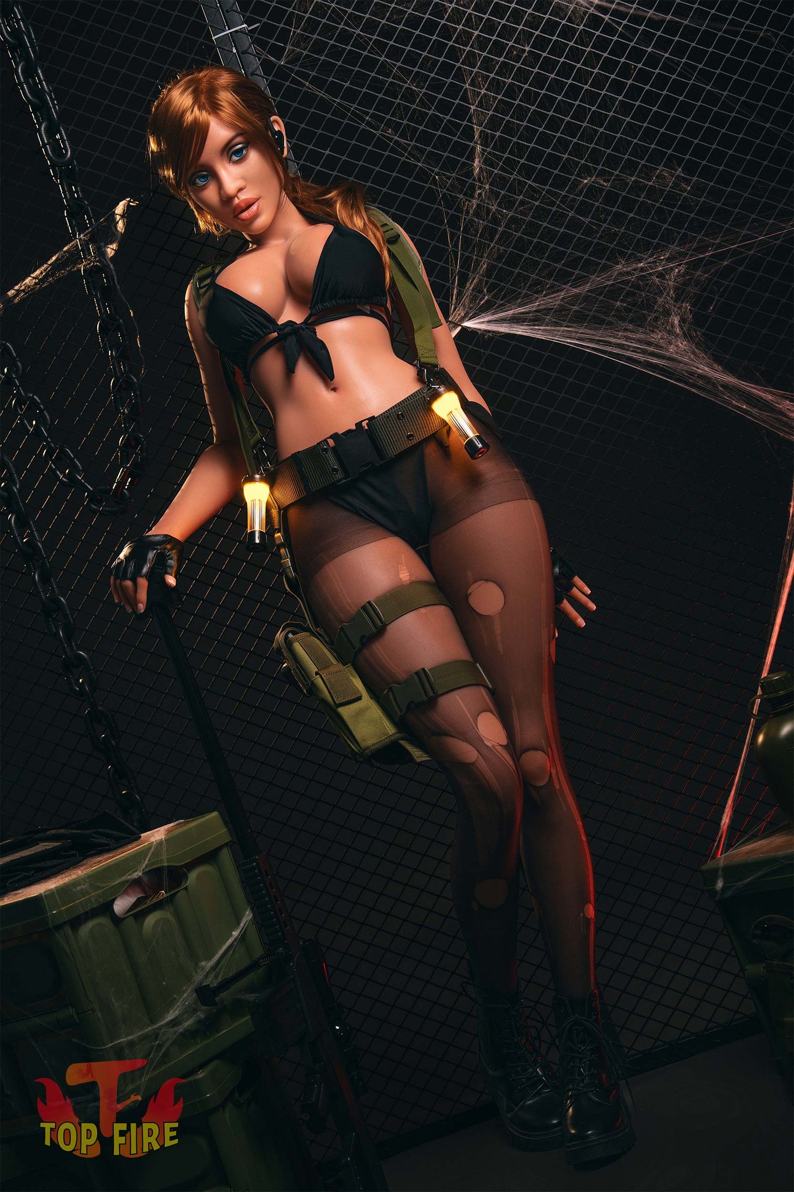 Hedy sexdukke (Top Fire Doll 163 cm G-cup T04 silikone)