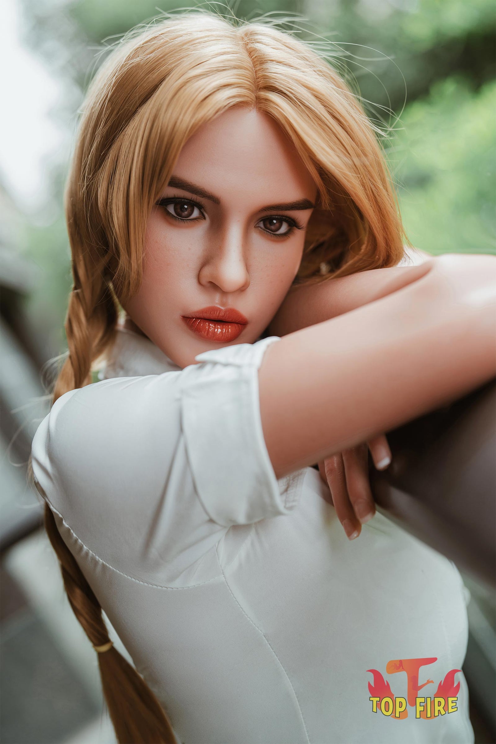 Chloe sexdukke (Top Fire Doll 170 cm E-cup T24 silikone)