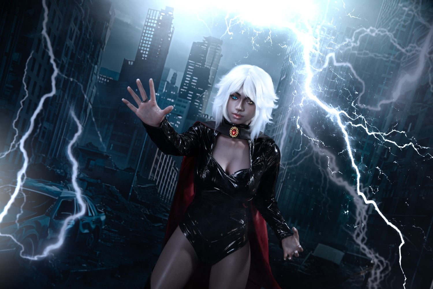 Storm Sexdocka (Top Fire Doll 158cm D-kupa T72 Silikon)