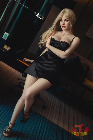 Doris sexdukke (Top Fire Doll 158 cm d-cup T08 silikone)