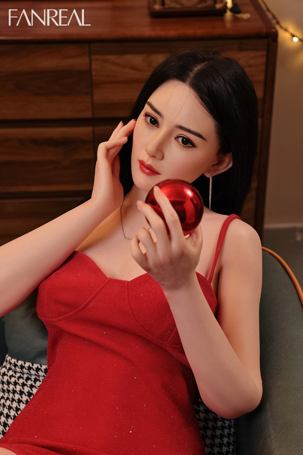 Ling sexdukke (FanReal Doll 170 cm d-cup silikone)