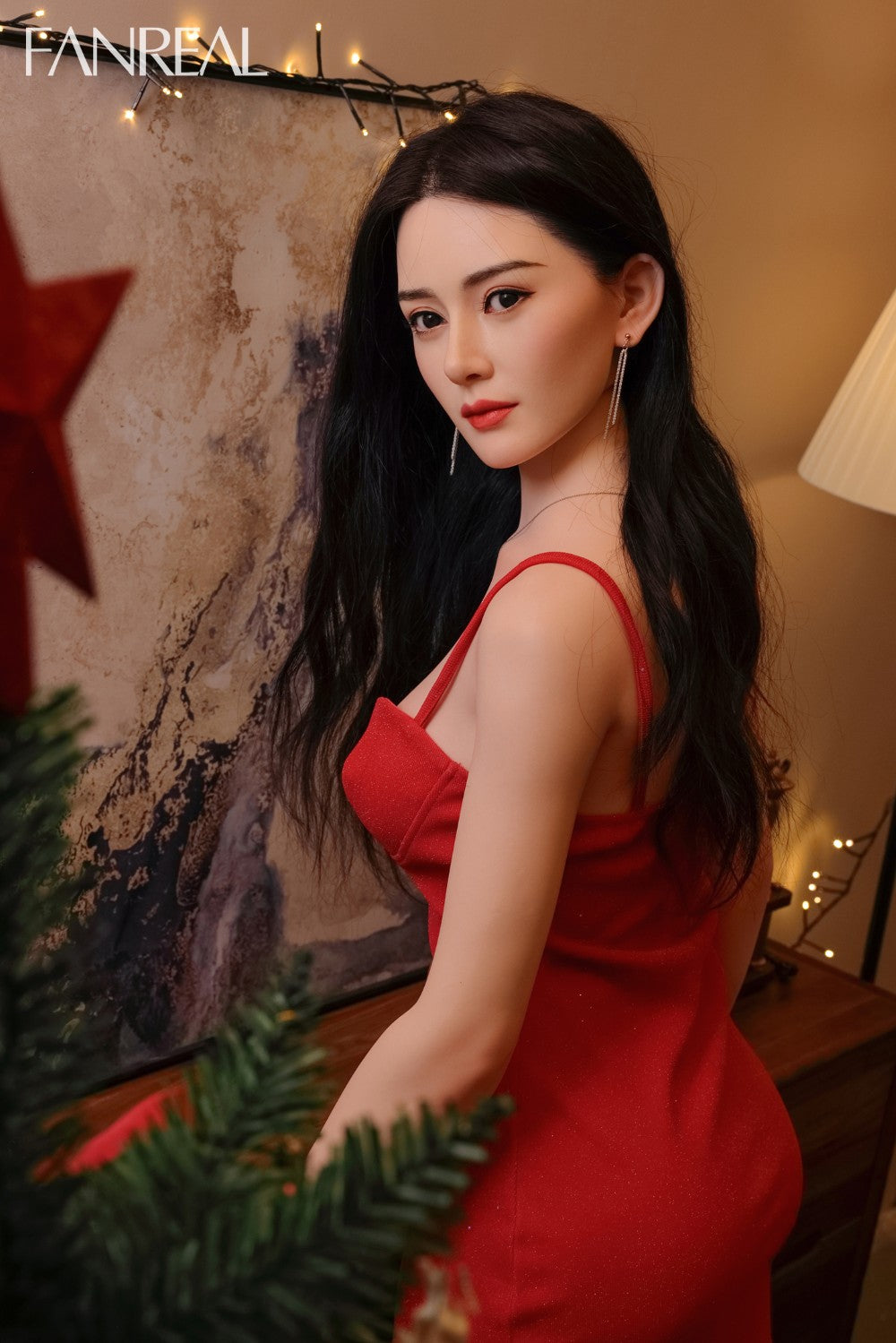 Ling sexdukke (FanReal Doll 170 cm d-cup silikone)