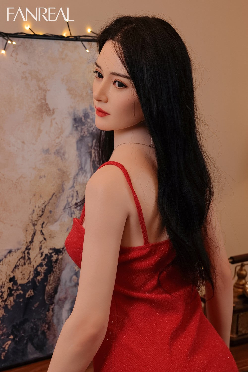 Ling sexdukke (FanReal Doll 170 cm d-cup silikone)