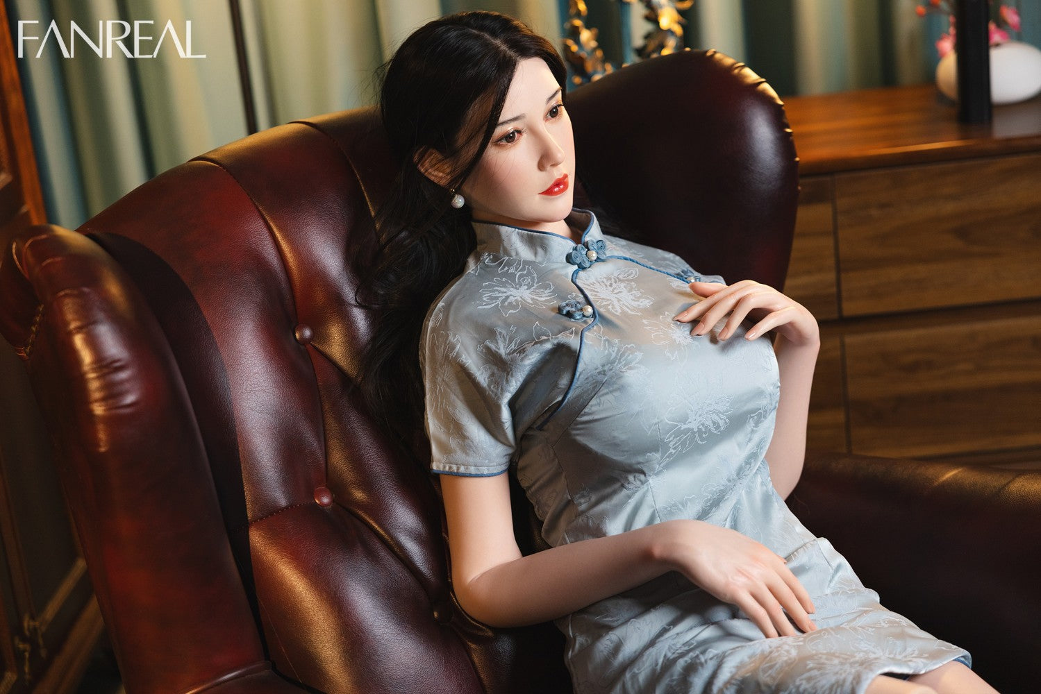 Vivi Torso sexdukke (FanReal Doll 109 cm F-cup silikone)