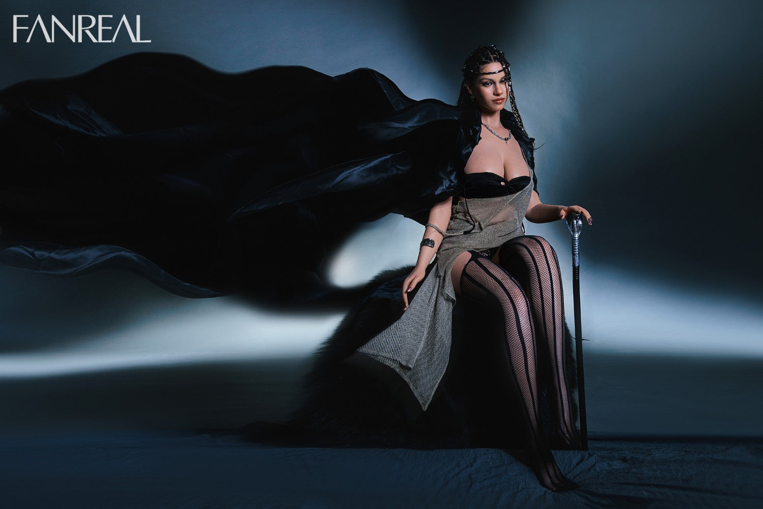 Vanessa sexdukke (FanReal Doll 168 cm F-cup silikone)