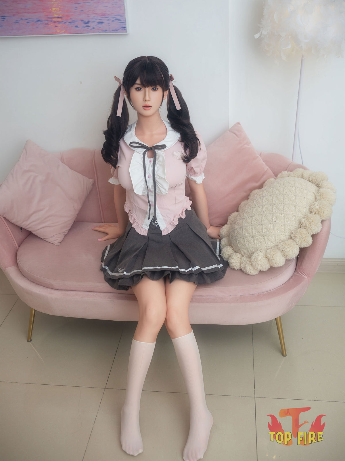 Esther sexdukke (Top Fire Doll 158 cm D-cup T29 silikone)