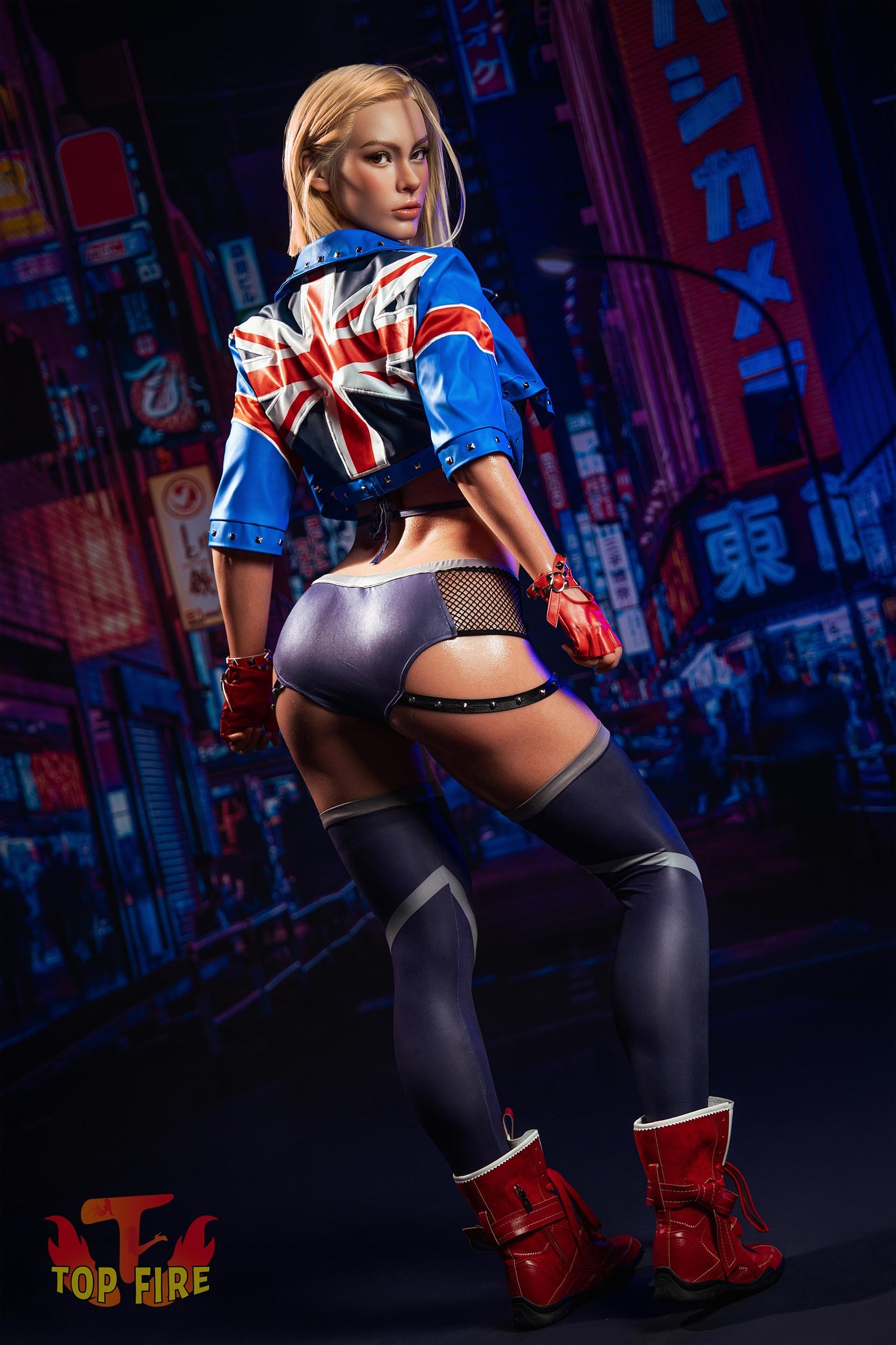 Phoenix sexdukke (Top Fire Doll 176 cm D-cup T43 silikone)