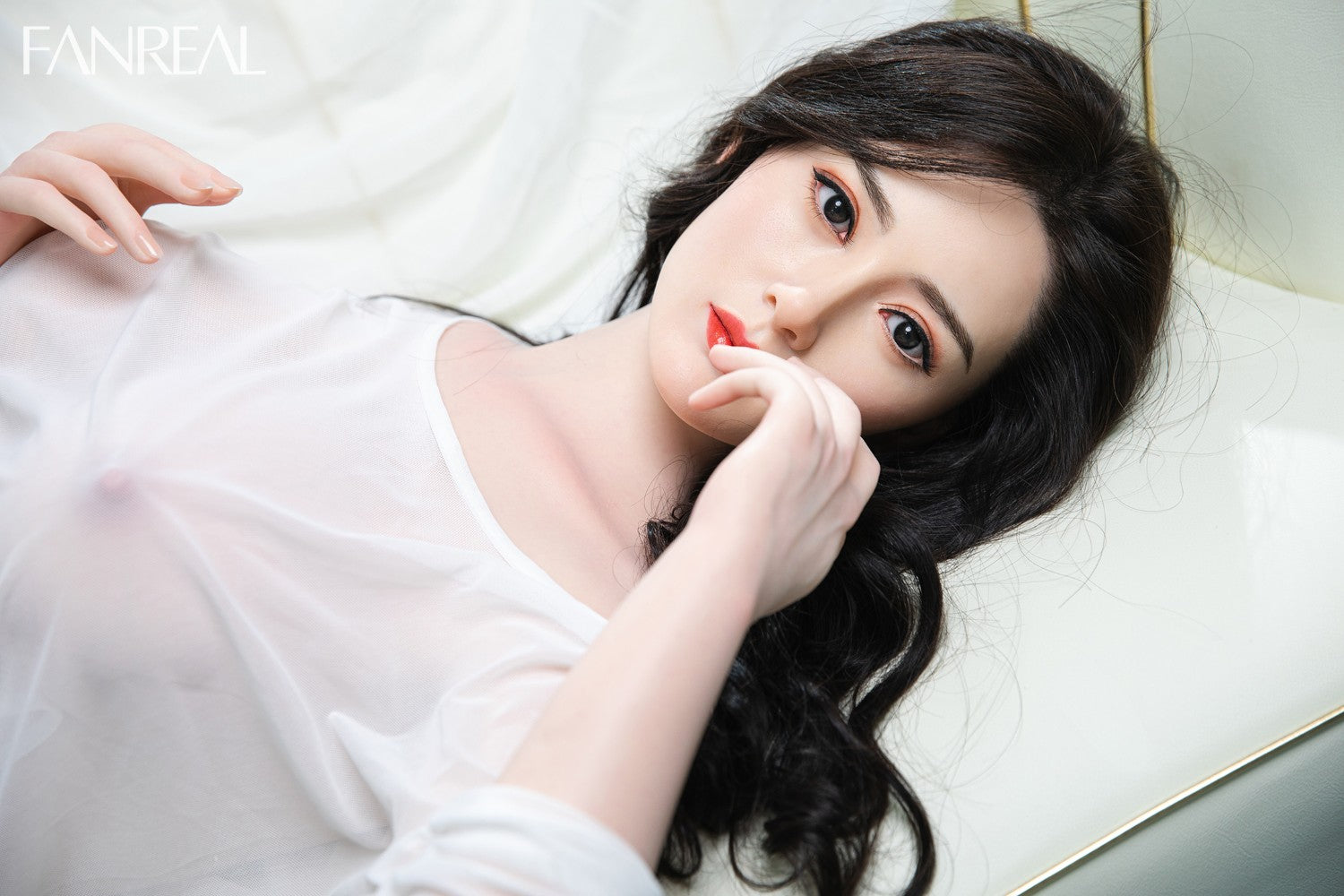 Ling Torso sexdukke (FanReal Doll 95 cm G-cup silikone)