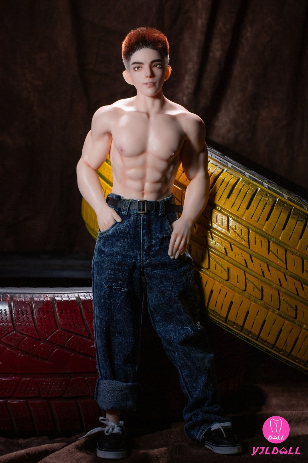 George Male sexdukke (YJL Doll 62 cm MD017 silikone)