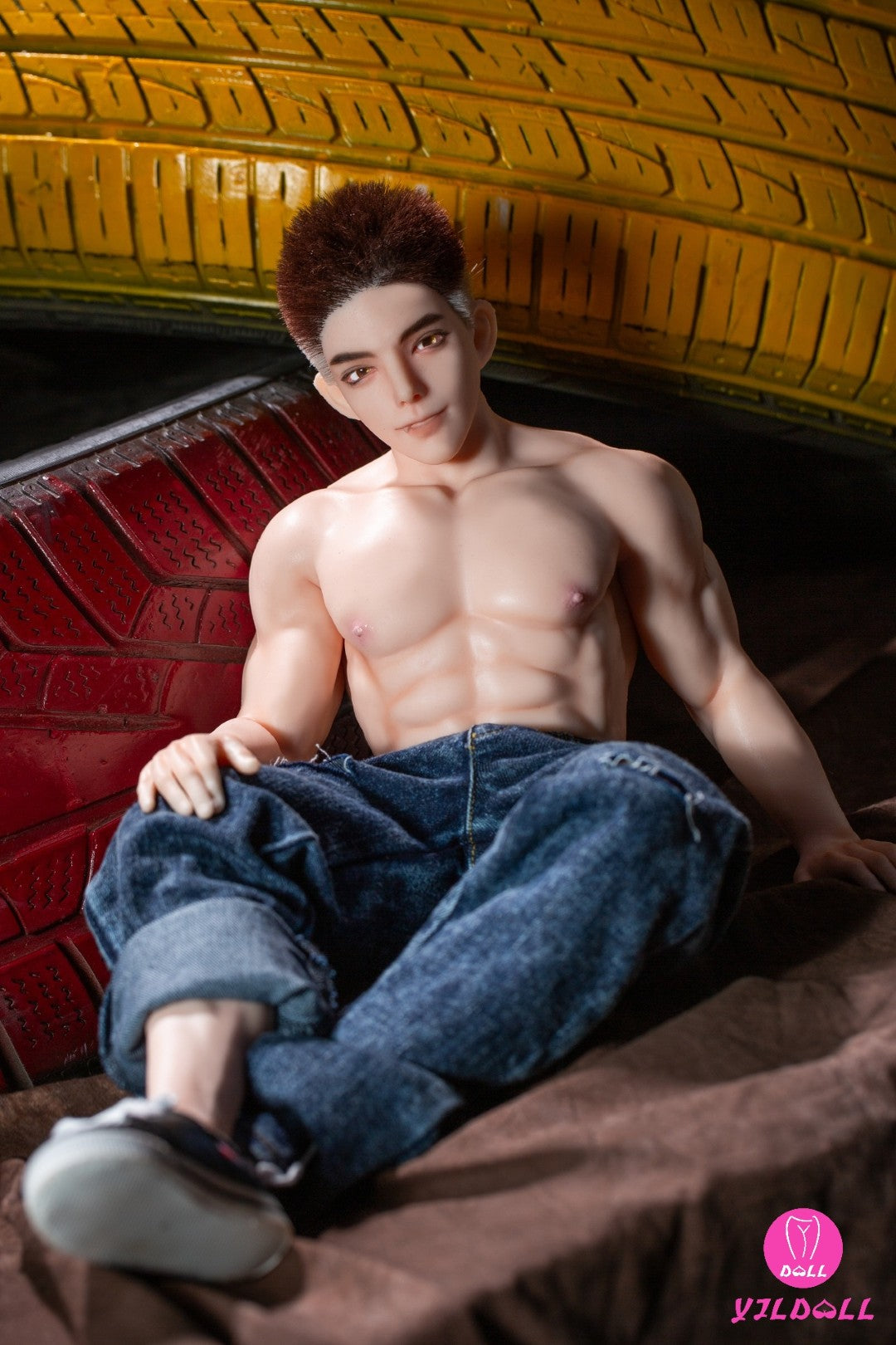 George Male sexdukke (YJL Doll 62 cm MD017 silikone)