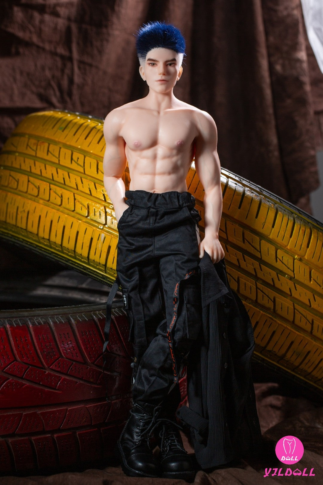 Paul Male sexdukke (YJL Doll 62 cm MD015 silikone)