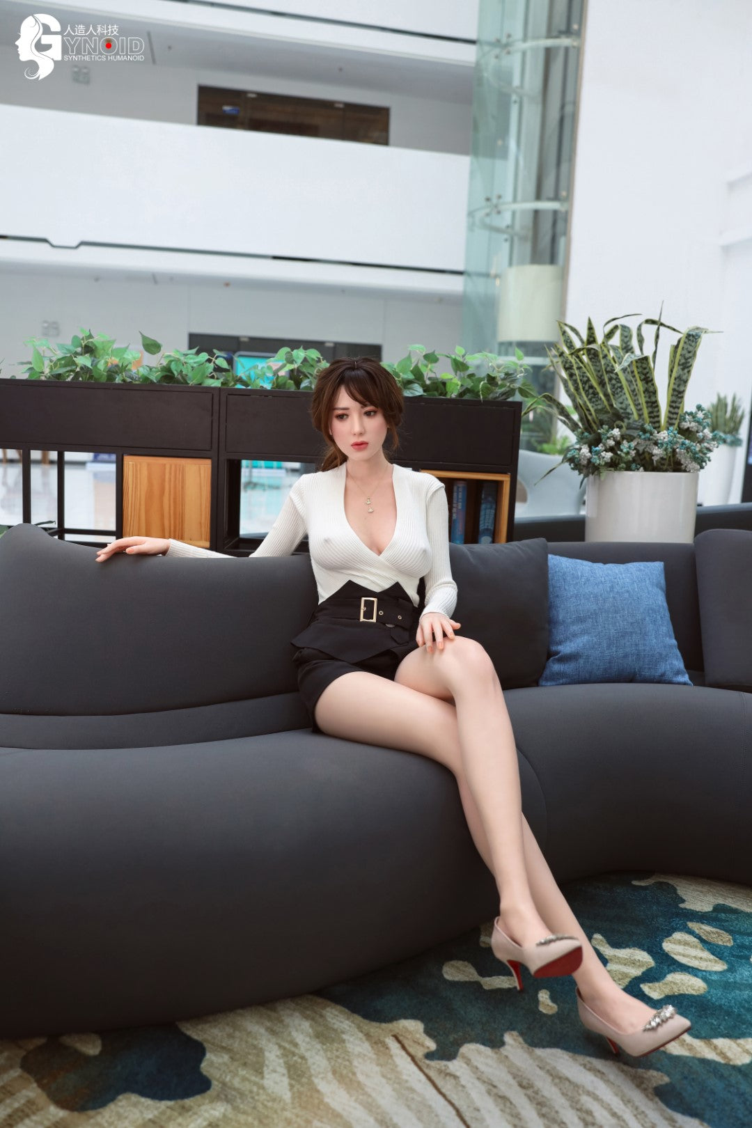 sexdukke Lisa Model 13 (Gynoid Doll 170 cm F-cup silikone)