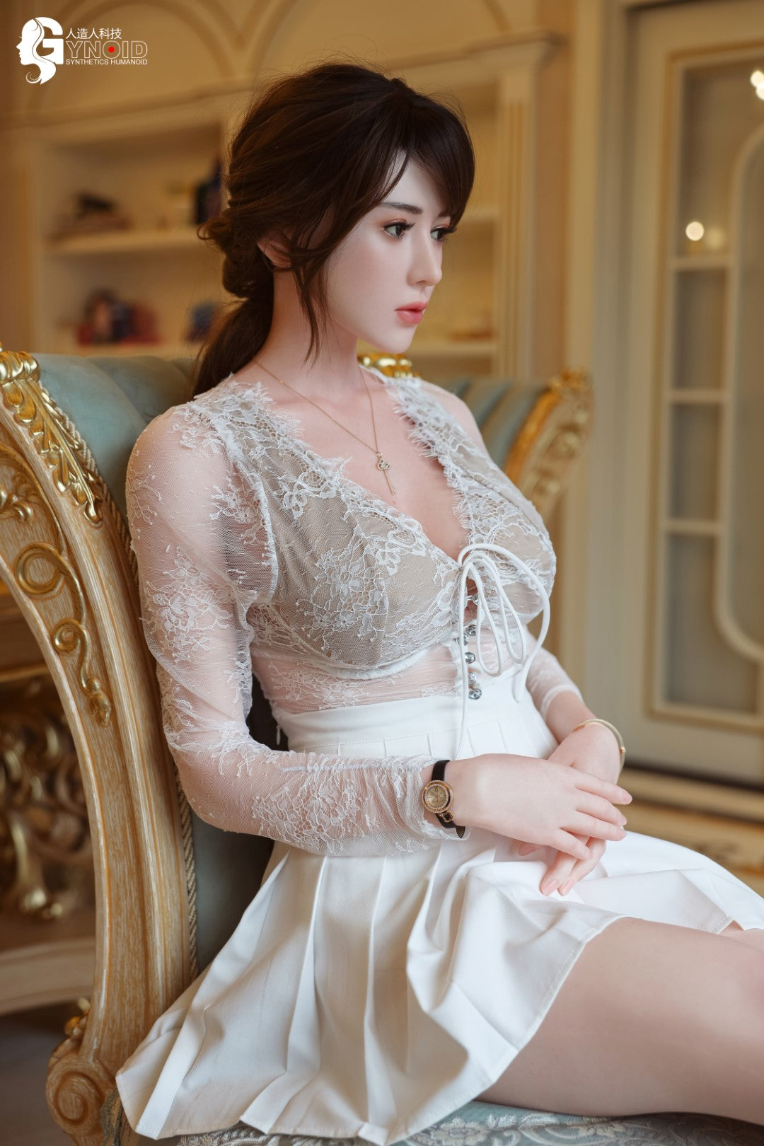 sexdukke Lisa Model 13 (Gynoid Doll 170 cm F-cup silikone)