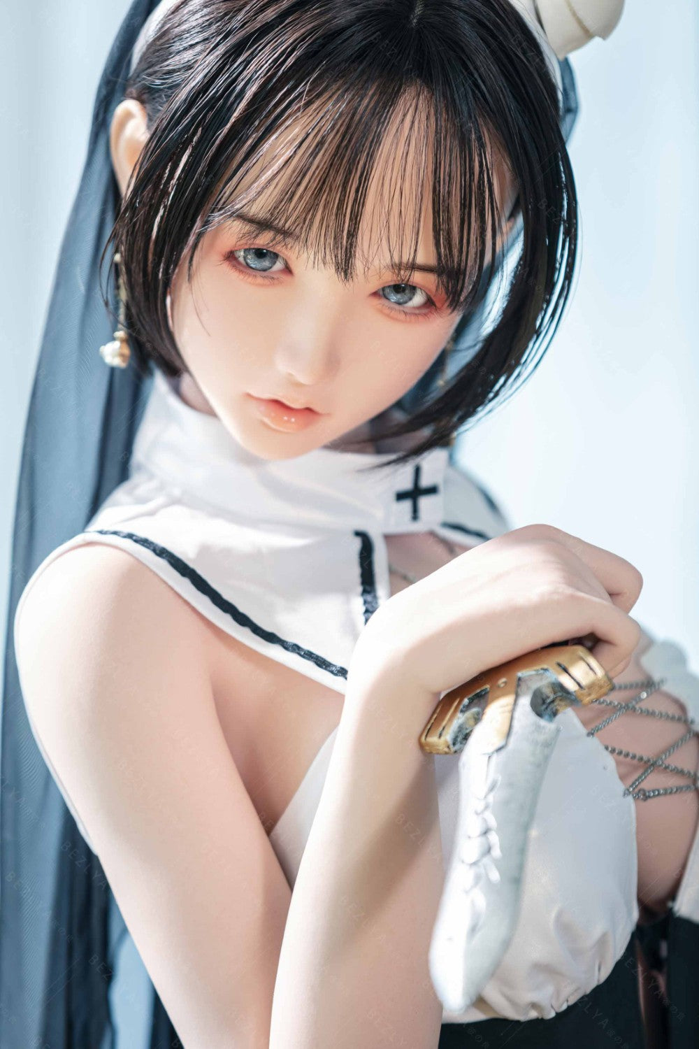 Vanilje sexdukke (Bezlya Doll 155 cm E-cup 2.2CF silikone)