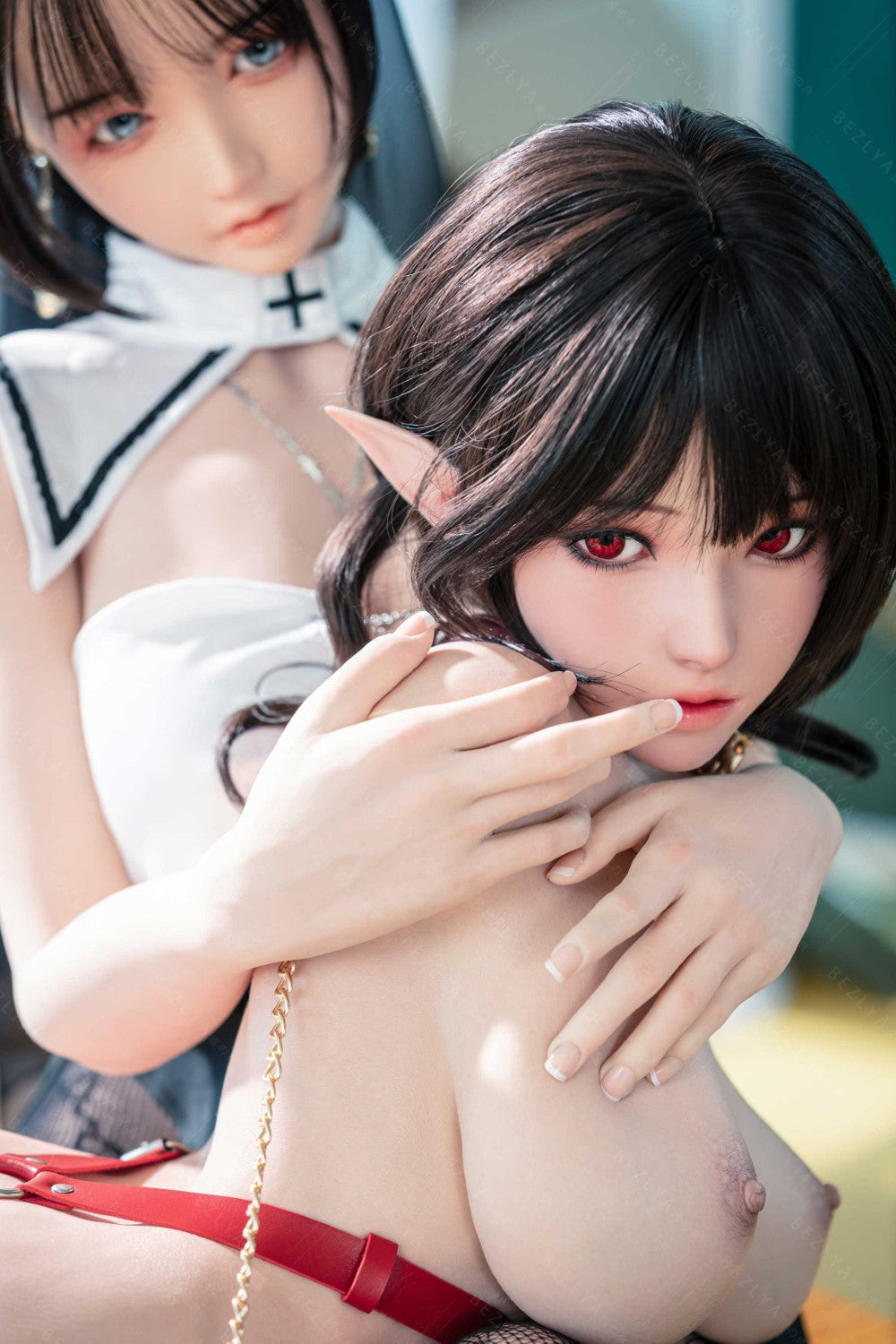 Vanilje sexdukke (Bezlya Doll 155 cm E-cup 2.2CF silikone)