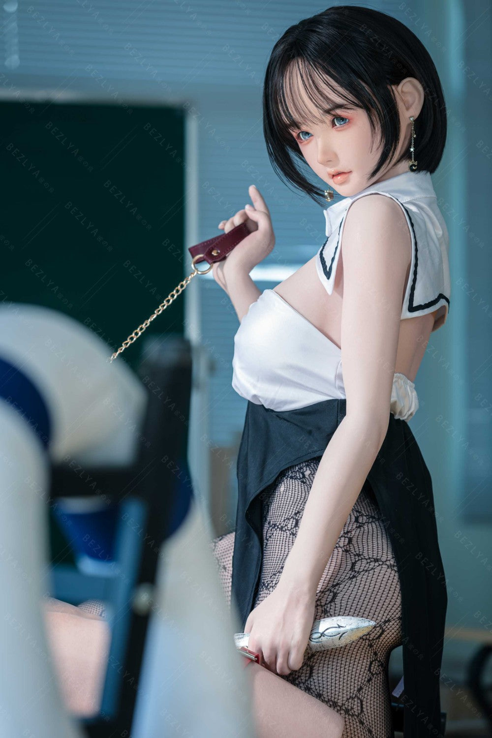 Vanilje sexdukke (Bezlya Doll 155 cm E-cup 2.2CF silikone)