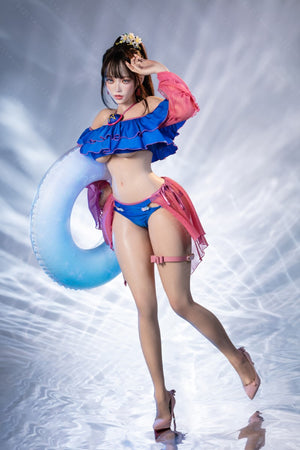 Nymphaea sexdukke (Bezlya Doll 155 cm e-cup 2.2CF silikone)